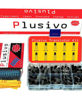 All In One Transistor Kit With Resistor Pack For Hobbyists And Students 210 PNP And NPN BJT Transistors Plus 250 Quarter Watt Metal Film Resistors