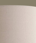 Close-up of fabric lampshade for Hydra Adjustable Floor Lamp In Oil Rubbed Bronze Finish With Flexible Arm And Dual Swivel Points 63 Inch