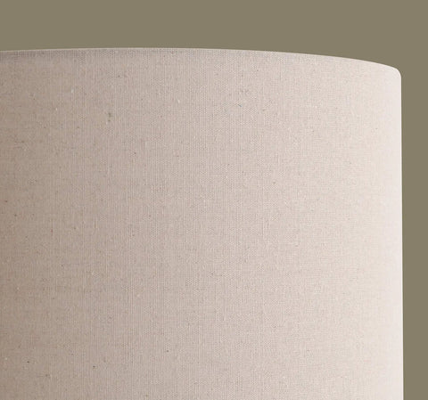 Close-up of fabric lampshade for Hydra Adjustable Floor Lamp In Oil Rubbed Bronze Finish With Flexible Arm And Dual Swivel Points 63 Inch