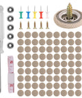 90Pcs Car Roof Headliner Repair Button Pins Kit With Installation Tool Universal Snap Rivets For Interior Ceiling Fixing Beige