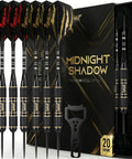 Six Pack Knurled Brass Darts With Steel Tips And Aluminum Shafts In An EVA Case, 20g Precision Barrels, O Ring Seal, Flight detail