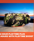 Xtreme 4 Portable Bluetooth Speaker With Beastly Bass, Deep Sound And Rugged IP67 Waterproof Build in camo design