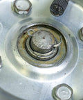 Cotter pin in use to secure assembly on metal surface from 555 Piece Cotter Pin Set For Automotive And Trailer Projects Zinc Plated Steel Premium Quality Straight Hairpins And Split Pins To Lock Castle Nuts In Place By NEIKO