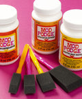 Mod Podge matte sealer glue and finish one stop craft solution for wood paper fabric and more quick dry easy clean non toxic 8 oz bottles