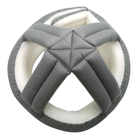 Interior view of Breathable Elderly Protective Hat For Seniors And Grownups, showcasing mesh top ventilation and adjustable cushioning.