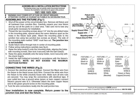 Installation instructions for Classic 3 Light Bath Light in Polished Brass, Traditional Steel Vanity Fixture for Bathrooms.