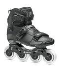 Crossfire Slalom Inline Skates For Adults Black Urban Performance Gear Secure Fit With Canting Cuff