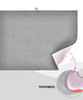 Large Marble Grain Dish Drying Mat For Kitchen Counter Absorbent Microfiber Drainer Pad 18 By 24 Inches Heat Resistant with Thickness