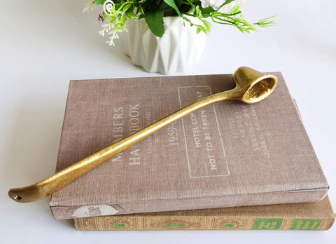 Long Handled Cast Iron Candle Snuffer Extinguisher Tool For Safe Flame Control And Old School Rustic Vibe 9.8 Inch Reach Candle Care Accessory