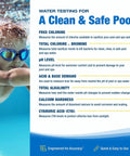Top Shelf Dpd Pool And Spa Water Test Kit With Nine Core Parameters For Quick Chlorine Bromine Ph Testing Plus Nifty Storage Bin To Keep Your Backyard Oasis Crisp No Sweat Summers For Homeowners visible underwater testing guidelines for pool water chemistry