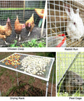 Heavy Duty Half Inch Hardware Cloth Roll 36 By 50 Feet Galvanized Welded Wire Mesh For Chicken Fencing and Rabbit Proof Fence