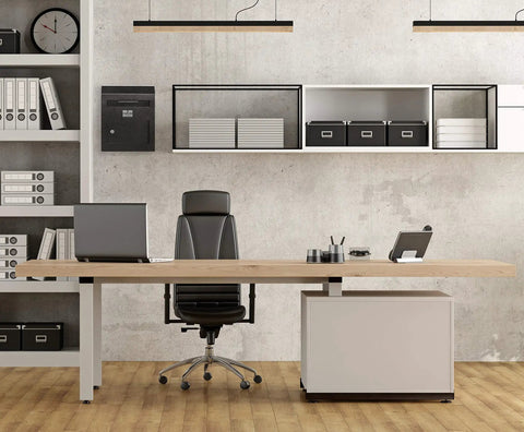 Modern office with wall mounted mailbox drop safe and suggestion box with one way depository slot keyed lock for secure deposits