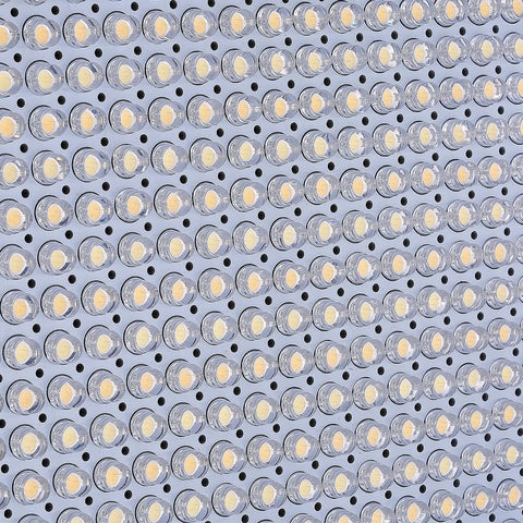 Close-up of 480 LED beads on a Dimmable Bi Color LED Video Light With U Bracket For Studio And YouTube Vlog Shoots, 3200 5600K range