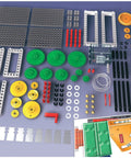 Hands-On Physics Workshop Kit With Over 300 Pieces Build A Windmill Two-Speed Crane Sail Car Mars Robot And Hammer Machine