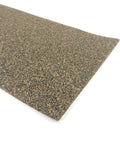 Cork Rubber Vise Jaw Liner With Pressure Sensitive Adhesive, 5.875 Inch Wide, 36 Inch Long, 0.125 Inch Thick sheet on white background
