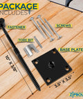 Exterior 4x4 Post Anchor For Decks Patios And Verandas With Hidden Fastener Design And No Fuss Easy Install Surface Mount kit displayed