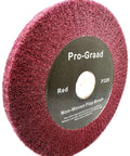 Killer Bench Grinder Flap Wheel Perfect For Knocking Out Scratches And Nicks With A Slick 320 Grit Finish Includes Adaptive Arbor For Quick Shaft Compatibility Heavy Duty Non Woven Design Delivers Dead Smooth Shop Results Every Time