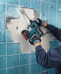 Tile Chisel For SDS Plus Hammer Quick Tile And Grout Removal With Flat Spade Design And Self Sharpening Edge Pro Grade Prying