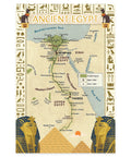 Six Poster Set Of Ancient Civilizations For Social Studies Classrooms, 12 By 18 Inch Posters, featuring Ancient Egypt map