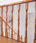 Adjustable Stair Banister Safety Net Gate for Baby Proofing and Pets, Kid Safe Mesh Barrier Fits Most Railings, 10 Ft Long by 3 Ft High