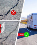 Fast Curing Concrete Crack Filler Sealant Waterproof Caulk For Driveways, Sidewalks, Walls And Foundations application result
