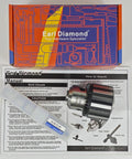 Top Shelf Heavy Duty 5/8 Inch Drill Chuck Kit Featuring K32 Tightening Key And Mt2 Taper Arbor Forged From Premium Steel with manual