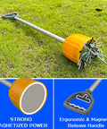 Long Reach Magnetic Pickup Tool With Quick Release 29 Inch Bulk Lifter for nails, screws, bolts on grass