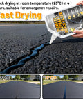 Application of High Elasticity Asphalt Crack Filler For Driveways And Walkways, Self Leveling Waterproof Sealant For Concrete Joints