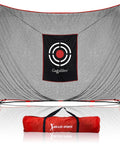 Backyard Golf Hitting Net With Heavy Duty Frame And Net For Real Golf Balls Indoor Outdoor Use Perfect For Garage Practice