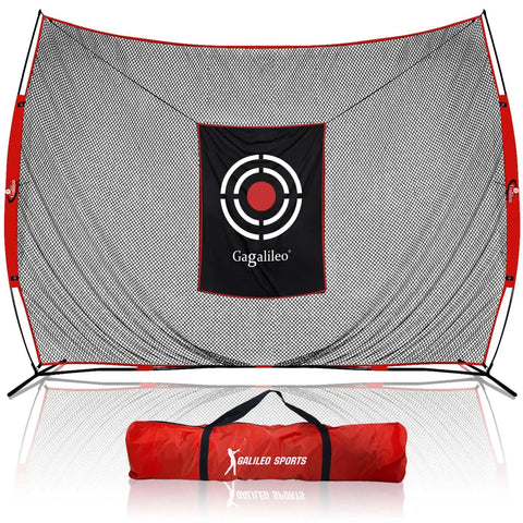 Backyard Golf Hitting Net With Heavy Duty Frame And Net For Real Golf Balls Indoor Outdoor Use Perfect For Garage Practice