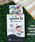 Mosquito Bite Relief Patch For Kids With Aloe And Witch Hazel Fast Itch Relief Hydrocolloid Insect Bite Treatment pack outdoors