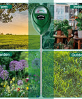 Soil Moisture Meter For Lawn And Garden Care, Accurate Hygrometer Sensor For Indoor And Outdoor Use, 10.23 Inch Probe, Green