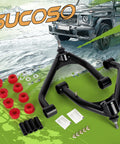 2 To 4 Inch Lift Upper Control Arms With Ball Joints Kit For 2007 To 2018 Chevy Silverado 1500 And GMC Sierra 1500 6 Lug