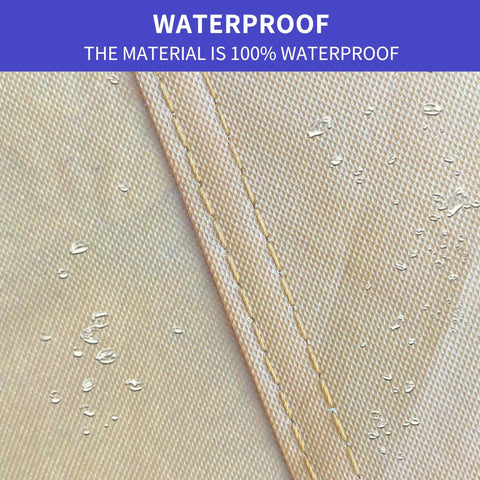 Close-up of waterproof material on Tough As Nails Heavy Duty Outdoor Car Cover For Ford Mustang 1994 Through 2026