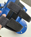 Heavy Duty 3 Piece Snowmobile Dolly Set, 1500 Lb Capacity Moving Rollers with rubber pads and straps for secure handling.