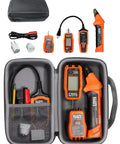 Durable Carry Case For Circuit Breaker Finder Kit With ET310 AC Finder, GFCI Outlet Tester, RT310 Receptacle Kit, open view