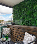 Artificial Rainforest Living Wall Grass Panels 20 By 40 Inch 5 Pack For Indoor Outdoor Use Hedge Privacy Balcony Decor