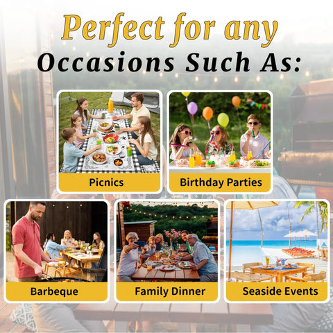 Occasions for Picnic Table Cover With Bench Covers For 6 Foot Rectangular Tables Elastic Fitted Waterproof Washable