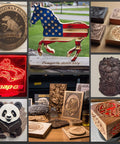 Various engraved and cut designs made with Pro Grade CNC Router XE PRO 3 Axis Engraving Milling Machine, featuring wood and acrylic.