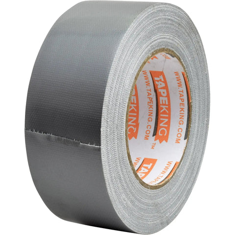 Heavy Duty Duct Tape 1.88 Inch By 35 Yards Waterproof 3 Pack for Home Improvement showing single gray roll