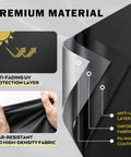 Pro Grade Heavy Duty All Weather Outdoor Island Table Cover For Feasto Grill Cart With Storage Cabinet material layers