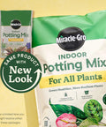 Start Your Indoor Plant Glow Up For Top Shelf Potting Mix For All Houseplants Keeping Roots Thriving For Up To Six Months With Peat Moss Coconut Coir And Perlite Boosting Water Retention And Release In A 6 Quart 2 Pack Bundle Ready For Any Room.