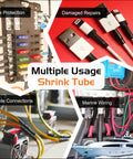 Half Inch Heat Shrink Tubing With Adhesive Dual Wall Marine Grade Waterproof Seal For Electrical Wiring Three To One Shrink Ratio Sixty Foot Roll No Fuss No Leaks Marine Electronics for marine wiring connections