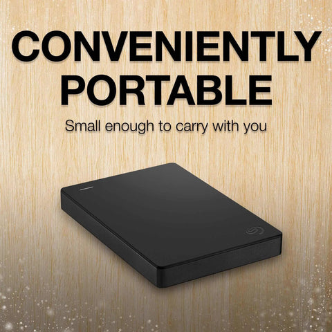 2TB Portable External Hard Drive USB 3.0 for PC Mac PlayStation and Xbox with Drag and Drop Backup Plug and Play Setup Grab and Go Storage and 1 Year Rescue Service