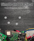 Slick Black M3 Hard Drive Screws For Dead Simple Desktop Laptop Mounting Tight Grip Miniature Computer Fasteners 10Pc on circuit boards.