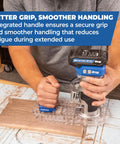 Person using Smooth As Butter Trim Router Base Plate With Dead Nuts Secure Grip for clean cuts on wood.