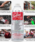 Motor Treatment With Fuel System Cleaner Stabilizer And Oil Treatment For Gas And Diesel Engines In Cars And Trucks Restores Power Smooth Idle Improves MPG Cleans Injectors And Carburetors 16 Oz Pack Of 3