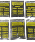 Watch O Ring Back Gasket Seal Kit 750Pcs Set 0.7mm thick rubber washers in packaging