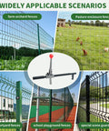 Chain Link Fence Stretcher Heavy Duty Ratcheting Wire Fence Tightener And Puller With Forged Steel Construction And Anti Rust Coating for various fences