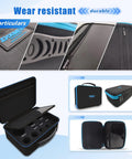 Diamond Hole Saw Kit With Pilot Bit For Marble Granite Ceramic Porcelain Tile And More, 11 Piece Set in handy tool bag